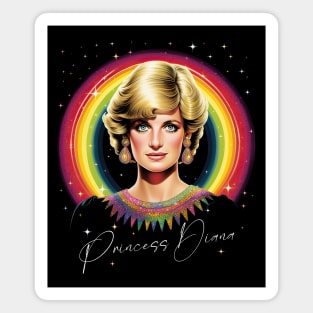 Princess Diana 90s Aesthetic Magnet